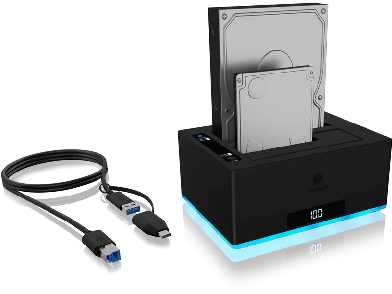 ICY BOX Docking- und Klonstation IB-127CL-U3
