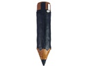 Alpenleder Etui Griffel ebenholz&amp;cognac