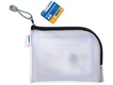 HERMA Etui Mesh Bag A6, 10.5 x 14.8 cm, Schwarz/Weiss