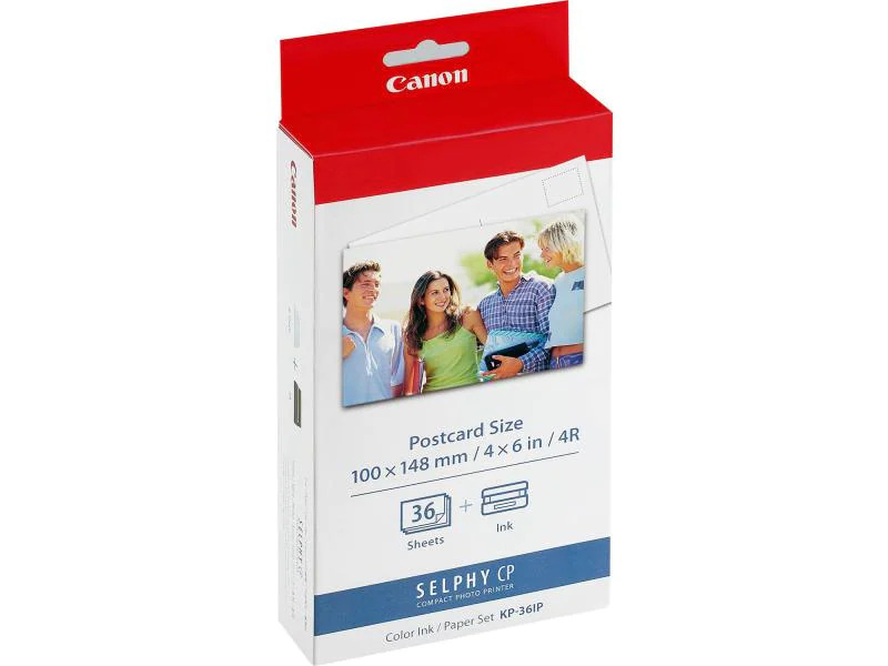 Canon Fotopapier Tinten- &amp; Patronenset KP-36IP 36 Stück