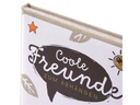 Goldbuch Freundebuch Happylife Faultier