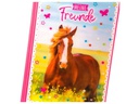 Goldbuch Freundebuch Pferdeliebe