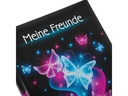 Goldbuch Freundebuch Schmetterling