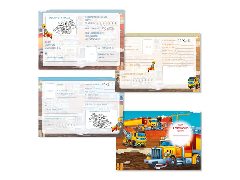 Goldbuch Kindergartenfreundebuch Baustelle