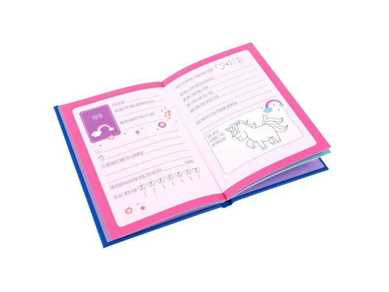 Goldbuch Kindergartenfreundebuch Einhornglück