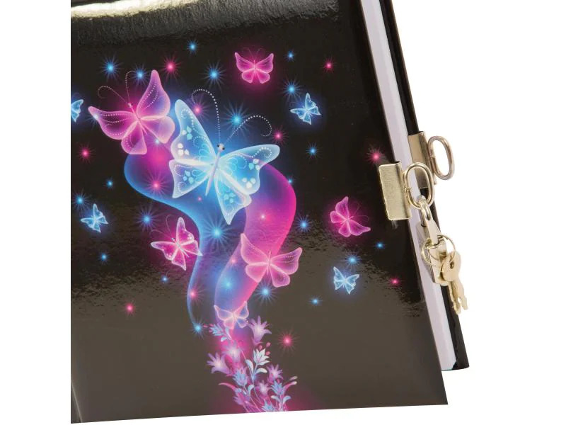 Goldbuch Tagebuch Schmetterling