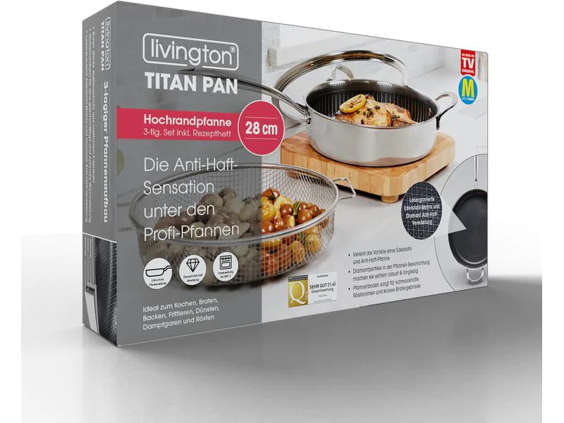 Livington Everclean Bratpfanne Titan 28 cm