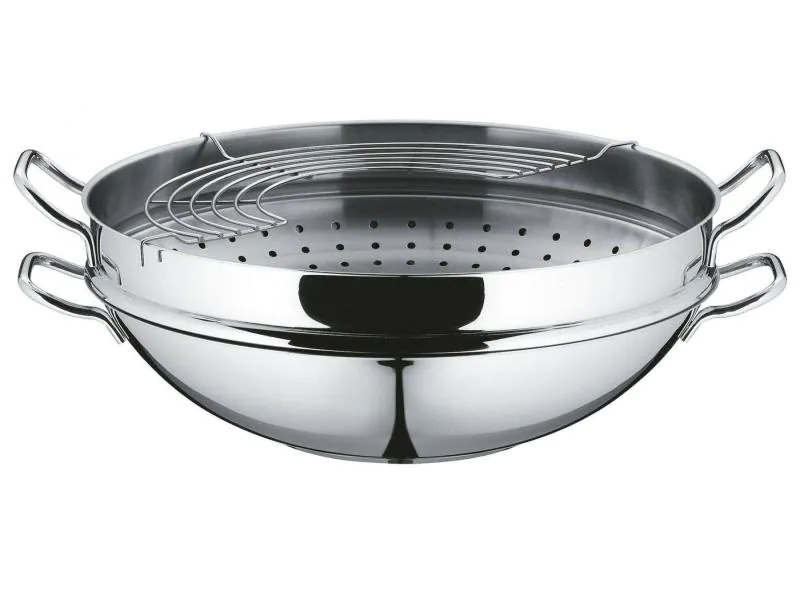 WMF Wok Macao 36 cm, Silber
