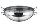 WMF Wok Macao 36 cm, Silber