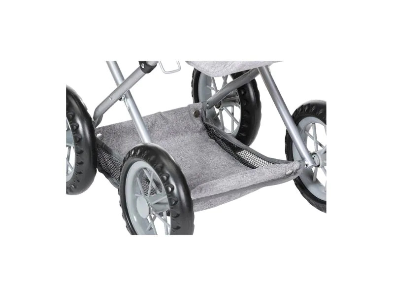 Knorrtoys Puppenbuggy Ruby Stone Grey