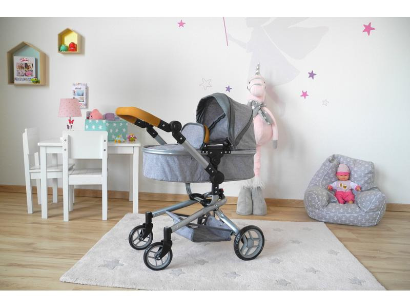 Knorrtoys Puppenwagen Boonk stone brown