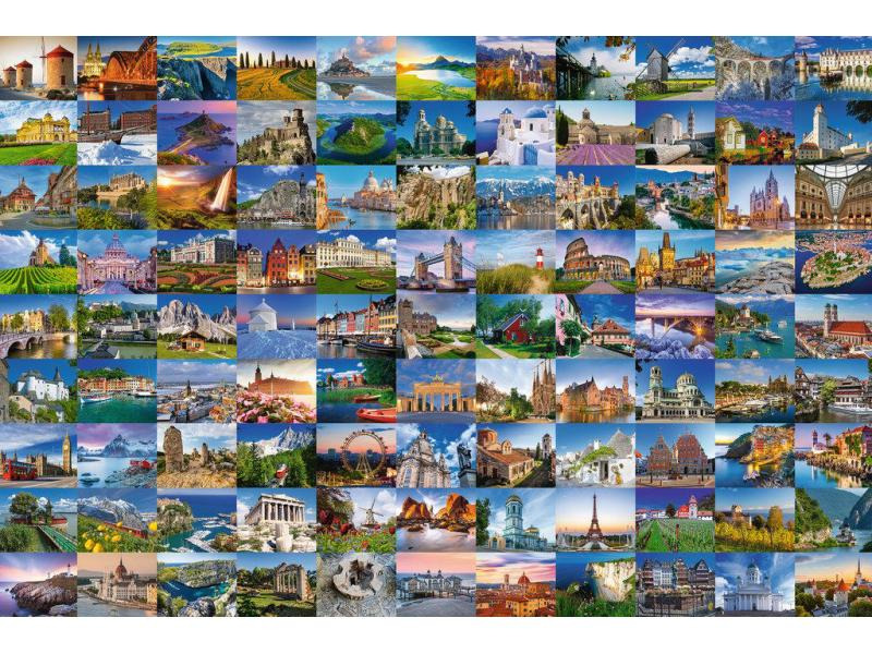 Ravensburger Puzzle 99 Beautiful Places in Europe