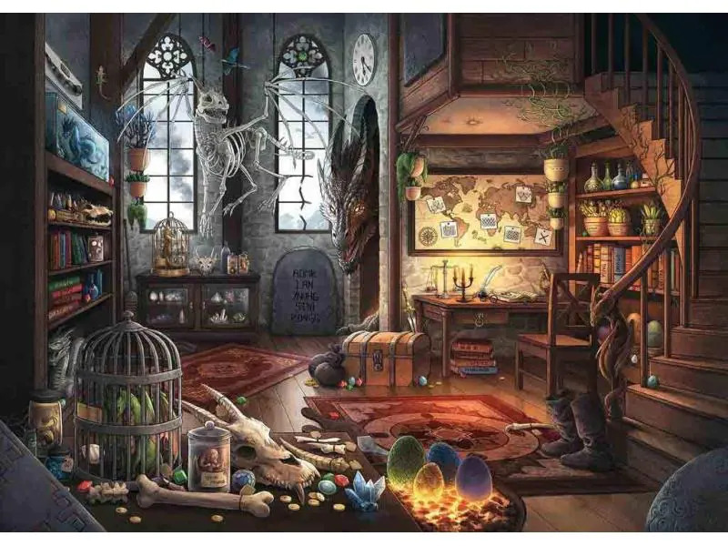 Ravensburger Puzzle Escape Drachen Labor