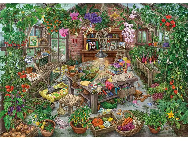 Ravensburger Puzzle Escape Im Gewächshaus