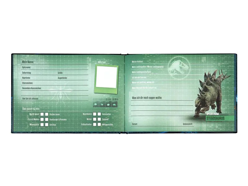 Undercover Freundebuch Jurassic World A5