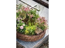 Opiflor Pflanzentopf mit Harzoptik Braun/Terracotta