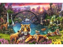 Ravensburger Puzzle Tiger in paradiesischer Lagune