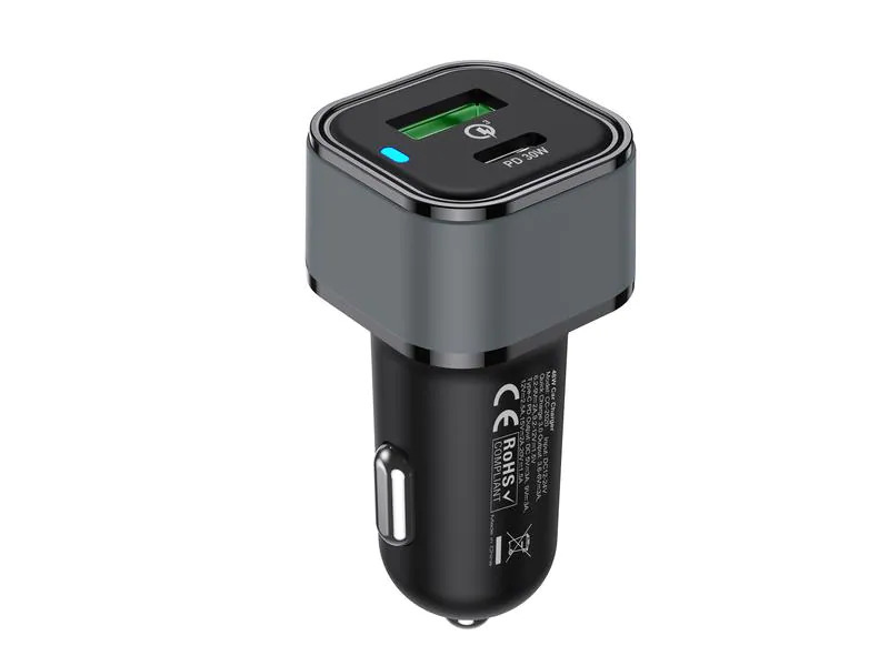 Nevox Autoladegerät Dual USB-C + USB-A 48W