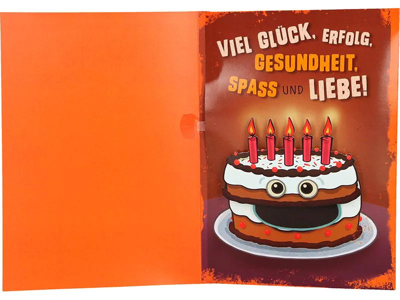 Depesche Musikkarte Happy Birthday to you