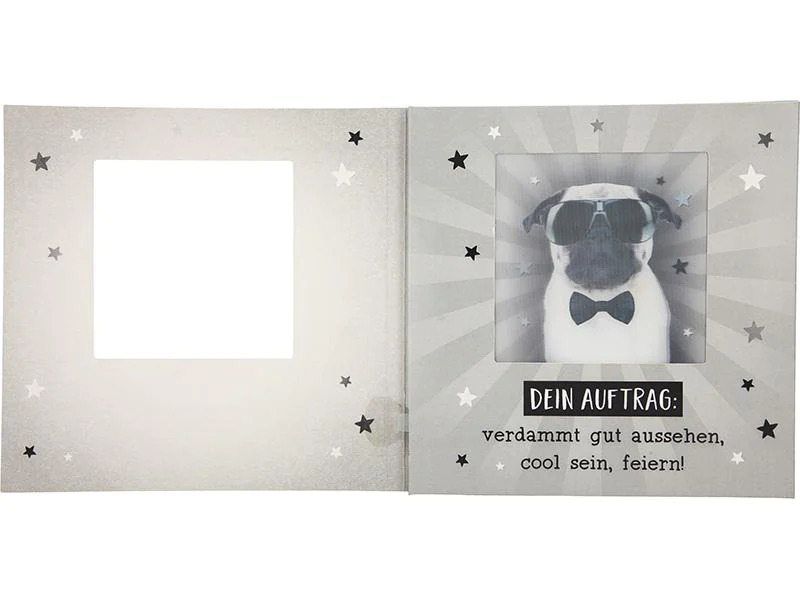 Depesche Musikkarte mit Licht Du hast heute die Lizenz zum Feiern