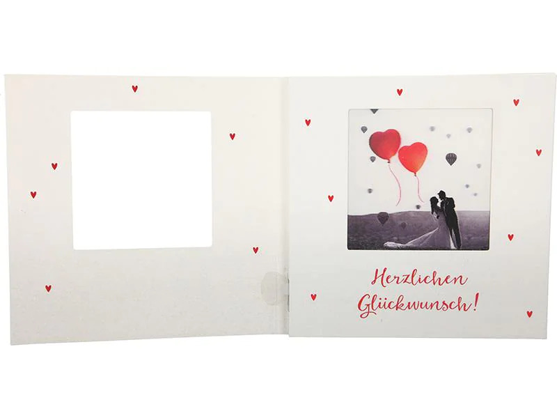 Depesche Musikkarte mit Licht Zur Hochzeit, verlieben, heiraten