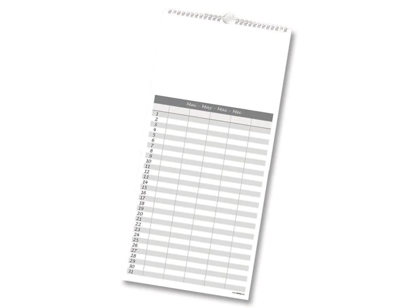 Folia Dauerkalender Familienplaner
