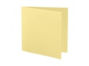 Artoz Blankokarte 1001, 15.5 x 15.5 cm, 5 Blatt, Chamois