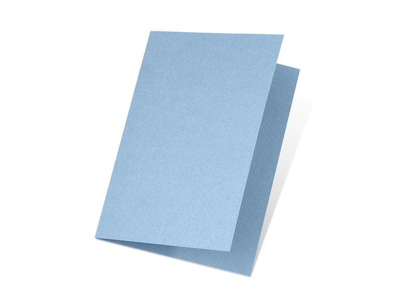 Artoz Blankokarte 1001, A5, 5 Blatt, Pastellblau