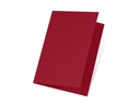 Artoz Blankokarte 1001, A5, 5 Blatt, Weinrot