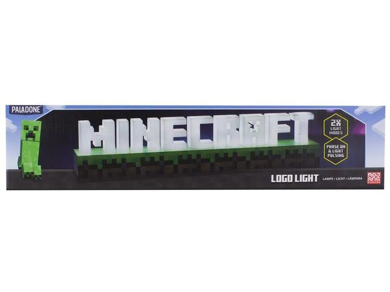 Paladone Dekoleuchte Minecraft Logo
