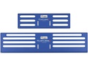 GREY SHEEP. Kennzeichenhalterset ProFrame 2, KFZ-lang, Deep Sea Blue