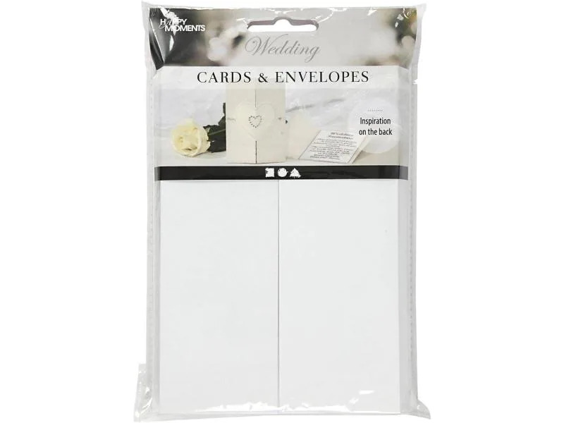 Creativ Company Blankokarte 10.5 x 15 cm Crème, 10er Set