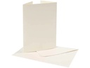 Creativ Company Blankokarte 10.5 x 15 cm Perlglanz, 10er Set
