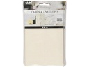 Creativ Company Blankokarte 10.5 x 15 cm Perlglanz, 10er Set