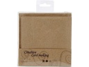Creativ Company Blankokarte 12.5 x 12.5 cm 10 Sets