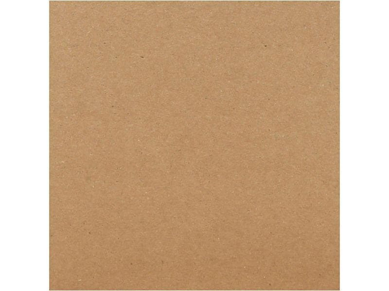 Creativ Company Blankokarte 15 x 15 cm 50 Sets, Braun