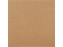 Creativ Company Blankokarte 15 x 15 cm 50 Sets, Braun