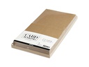 Creativ Company Blankokarte 15 x 15 cm 50 Sets, Braun