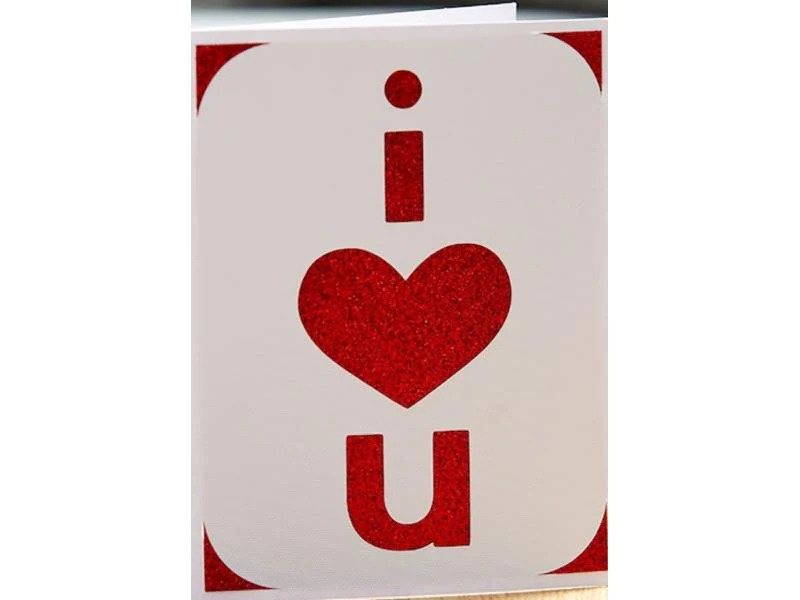 Cricut Blankokarte Joy 10.7 x 13.9 cm, Glitz and Glam
