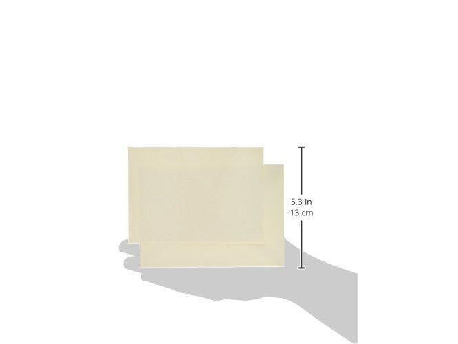 Folia Blankokarte 220 g/m2 rechteckig Weiss