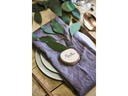 Partydeco Tischkarte Holzscheibe Ø 4.5-6.5 cm H: 1 cm, 20 Stück, Braun