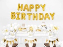 Partydeco Tischkarte Nummern 26.5 cm, 10 Stück, Spiegelpapier, Gold
