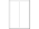 Sigel Tischkarte 24 x 9 x 18 cm, 20 Blatt, 185 g, Weiss