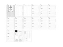 Creativ Company Papiersatzeinlage 5-Wochen-Plan, 142x210 mm, 7 Seiten