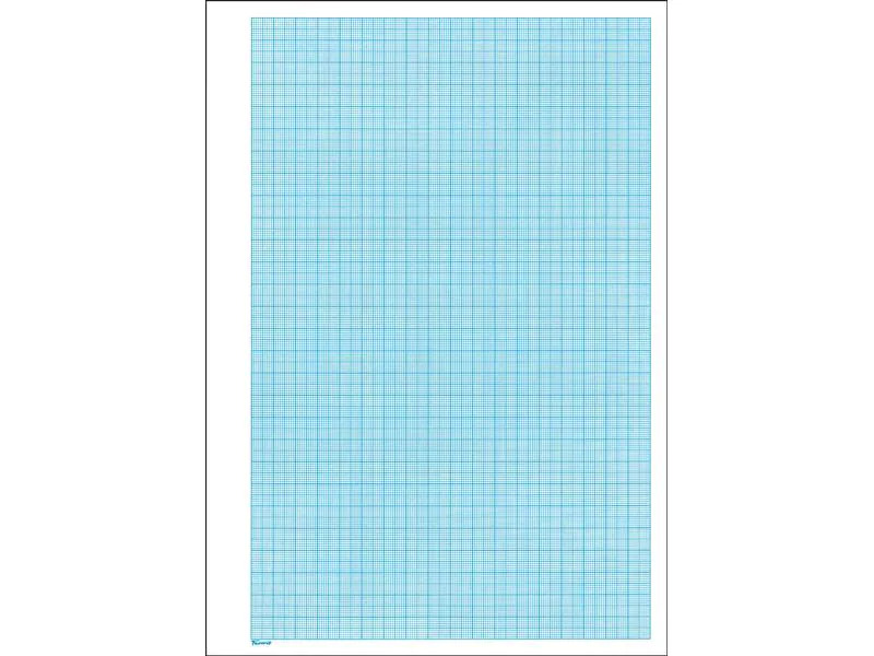 Favorit Notizblock 21 x 29.7 cm, 50 Blatt, Weiss/Blau