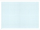 Favorit Notizblock 42 x 29.7 cm, 50 Blatt, Weiss/Blau