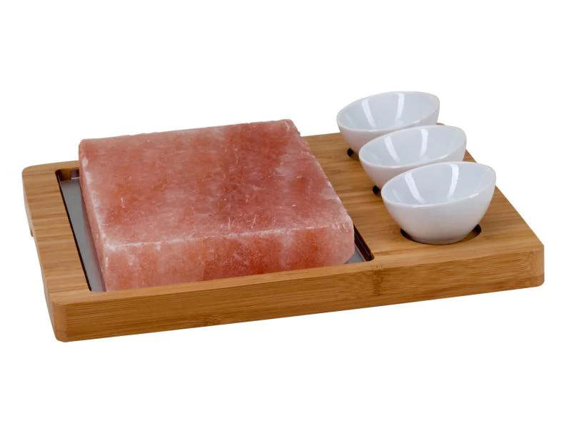 Nouvel Hot Stone Platte Set Himalaya Salz 6-teilig