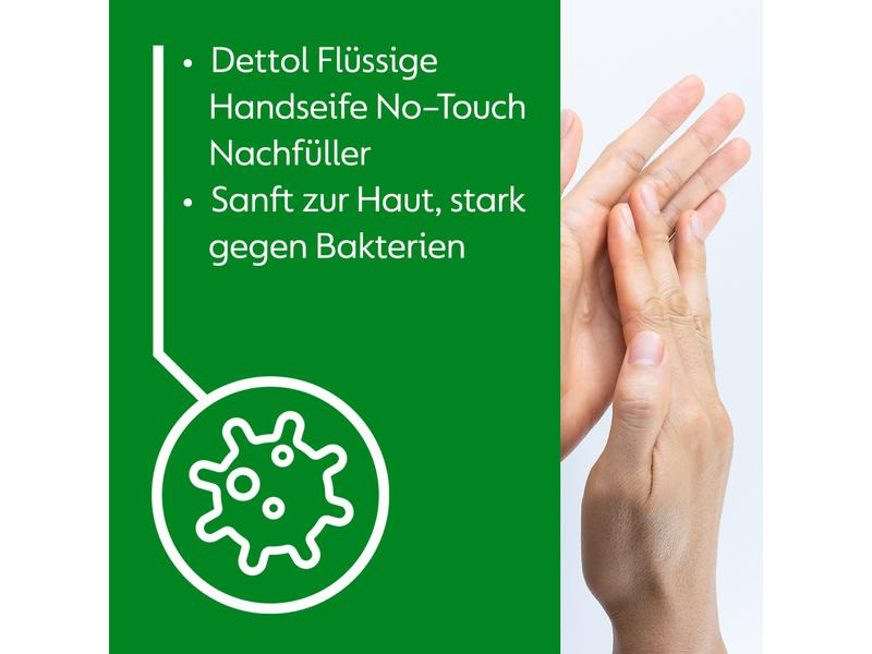 Dettol No-Touch Seifenspender inkl Nachfüller Gardenberries 250 ml