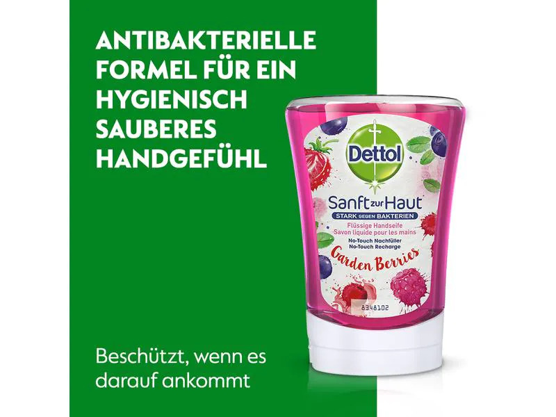 Dettol Seife No-Touch Nachfüller Gardenberries 250 ml