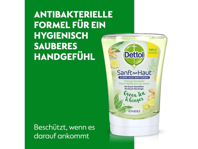 Dettol Seife No-Touch Nachfüller Green Tea &amp; Ginger 250 ml